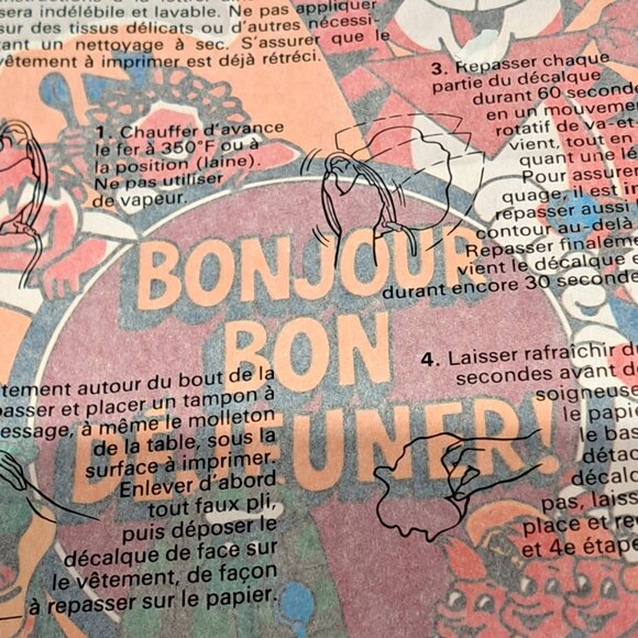 qty 3 lot of iron on t shirt Kellogg's cereal character art - Picture 3 of 4